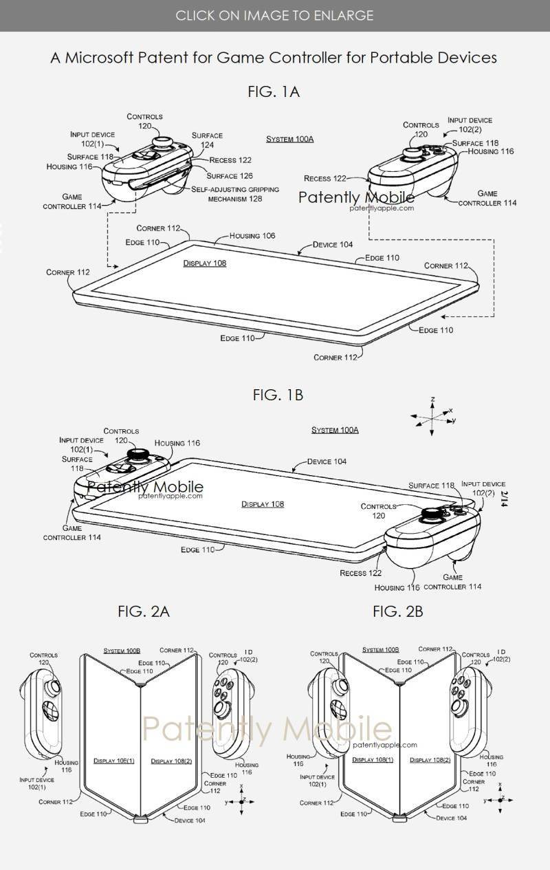 微软折叠屏游戏手机专利获批，有望为 Surface Phone 铺路