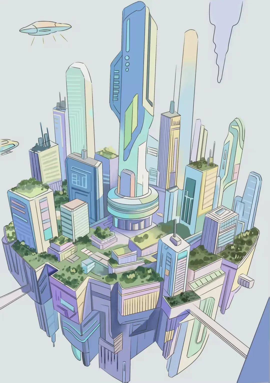 泽州县橄榄绿低空经济设计大赛第二期入围作品展示