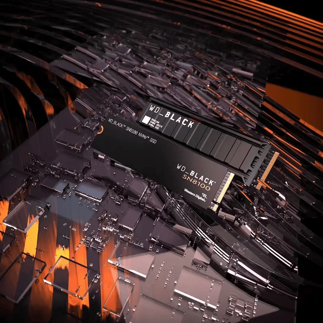 闪迪正式推出WD_BLACK 8100固态硬盘