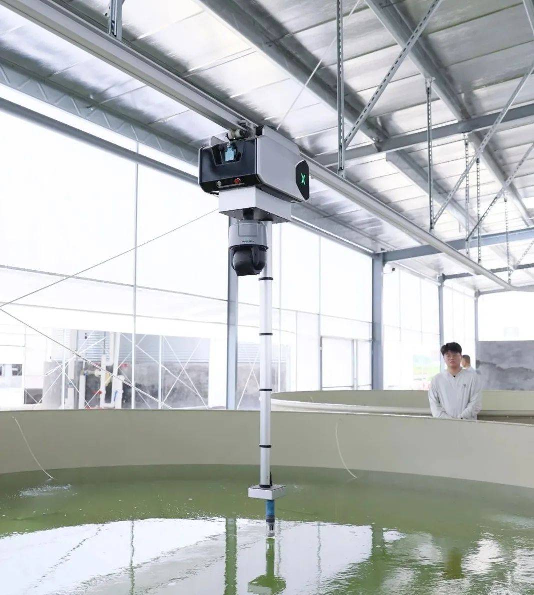 全国首家无人智能水产育苗车间,在九江!