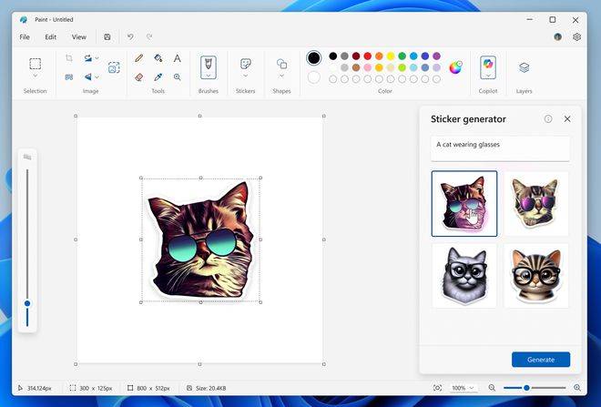 微软升级 Win11 画图、截图工具和记事本应用：AI 激发创意