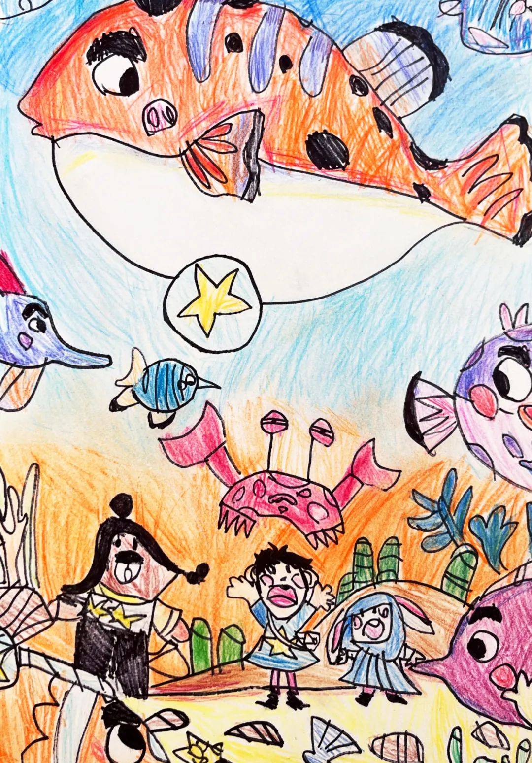 青杏儿欢庆六一城阳区幼儿优秀绘画作品展