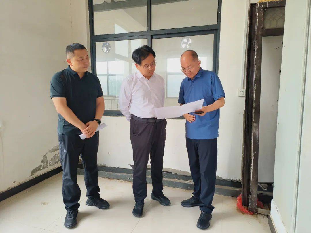 郭程明调研青山工程及"三夏"生产工作