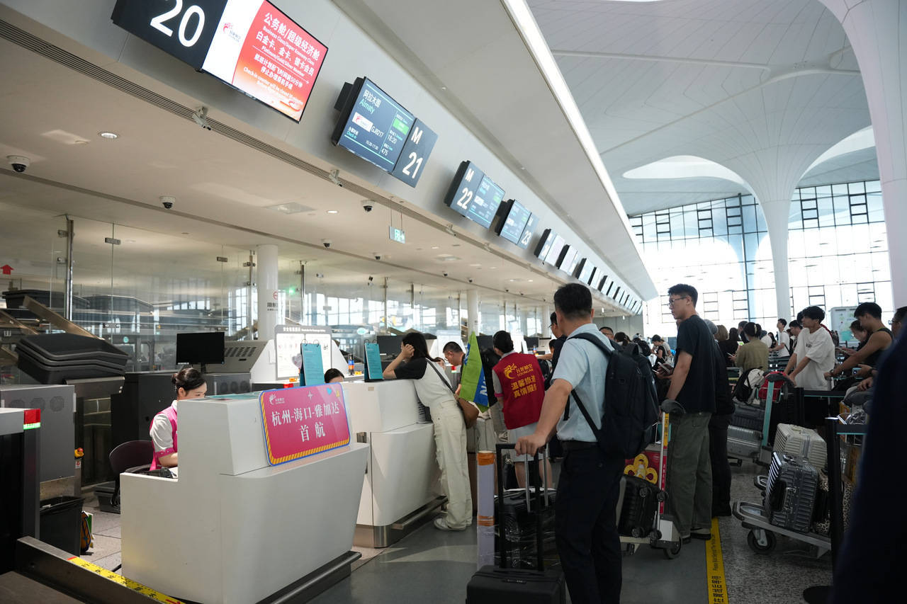 国际国内旅客“拼机”出行杭州空港口岸恢复“国际航班国内段”业务_搜狐网