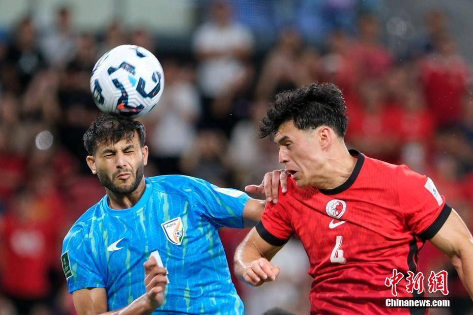中国香港队1-0力克印度队，创主场观众人数纪录