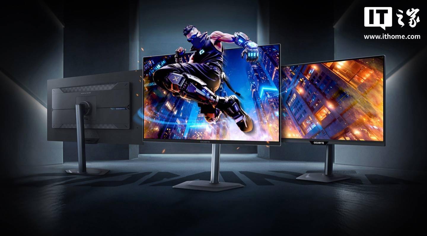技嘉推出“M27UP”27 英寸显示器：FHD 320Hz/4K 160Hz 双模