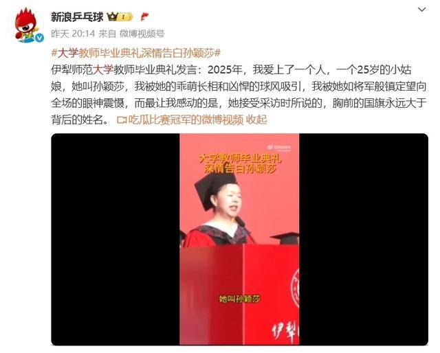 孙颖莎：从乒乓球冠军到青年榜样的传奇之路