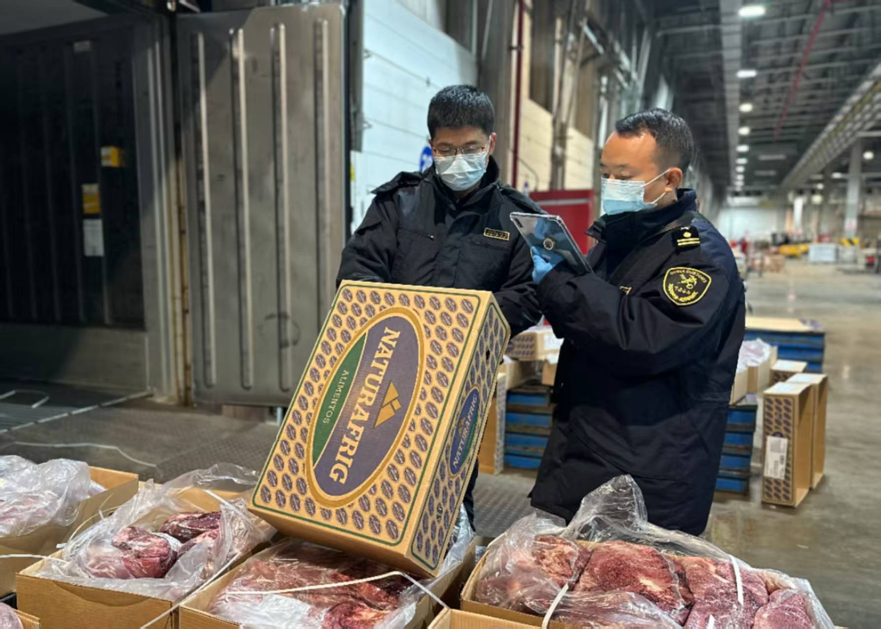 智慧海关助力！前5个月上海口岸进口冷链肉类124万吨