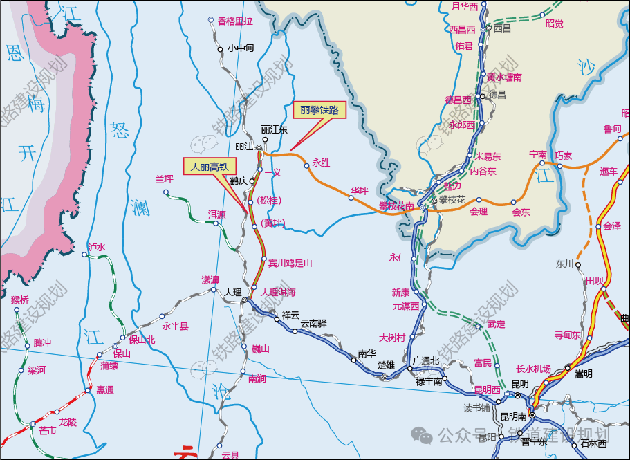 大理至丽江高铁要来了,大理⇋ 丽江仅需半小时→
