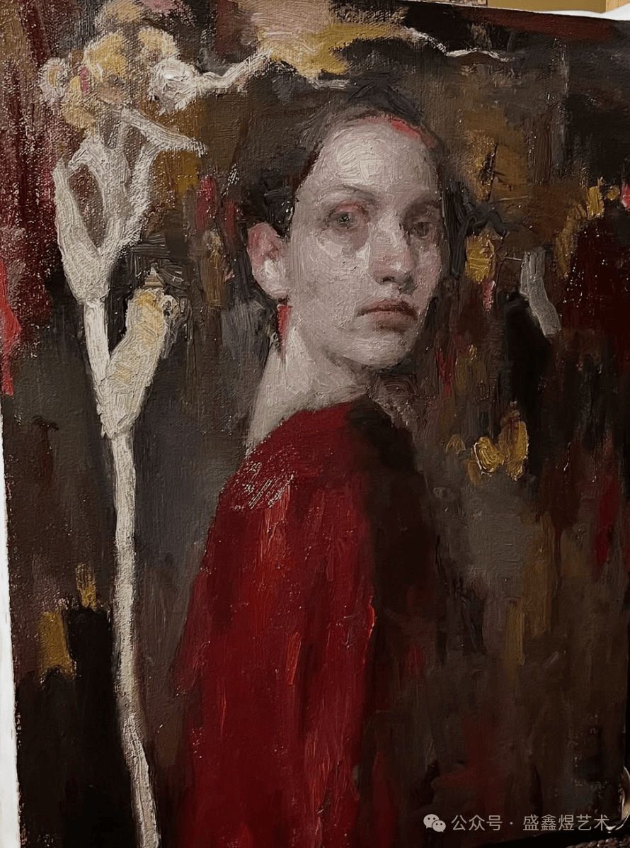 用古典油画技法表现皮肤质感