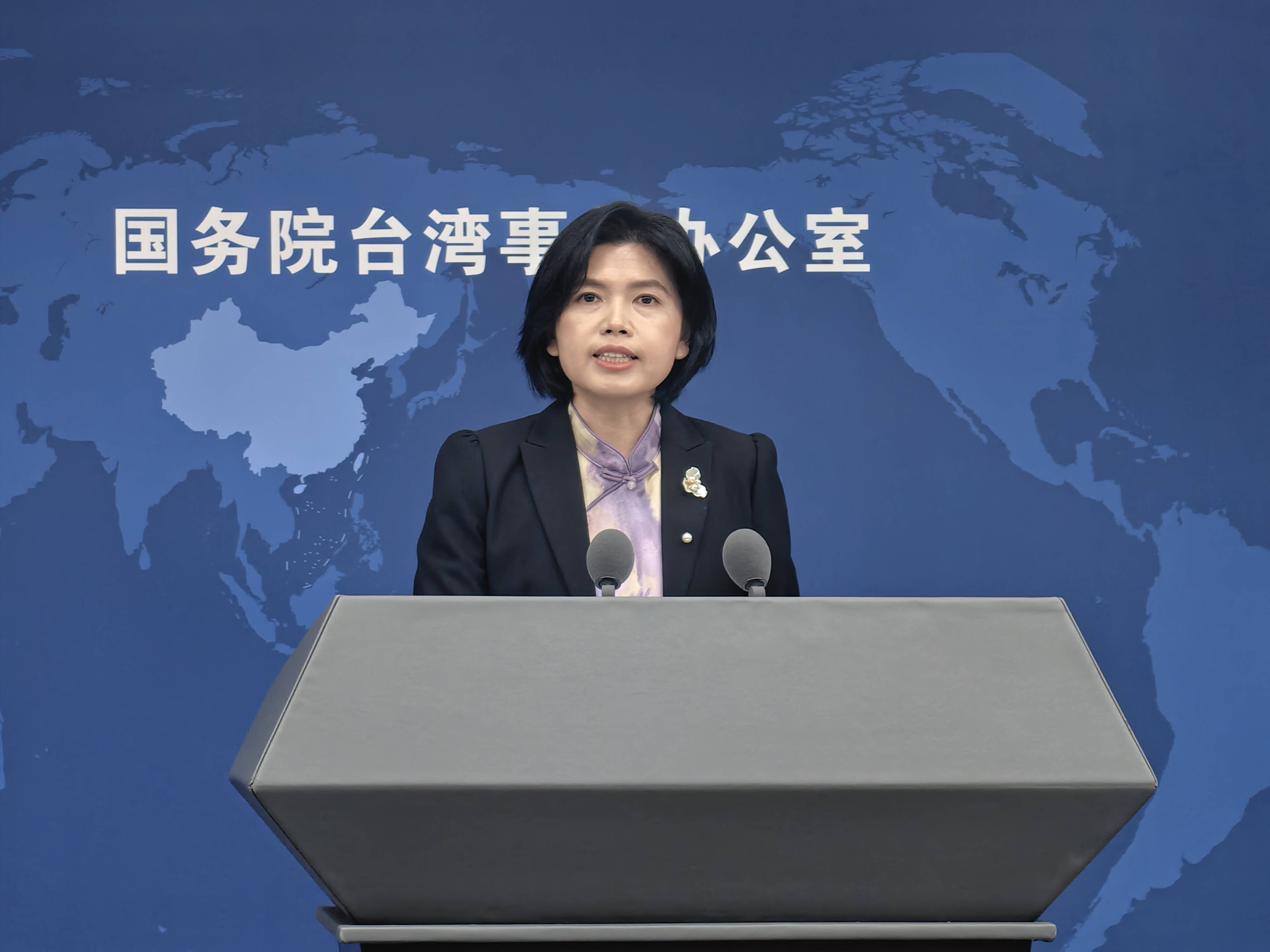6月25日,国台办新闻发言人朱凤莲在当天召开的新闻发布会上对此表示