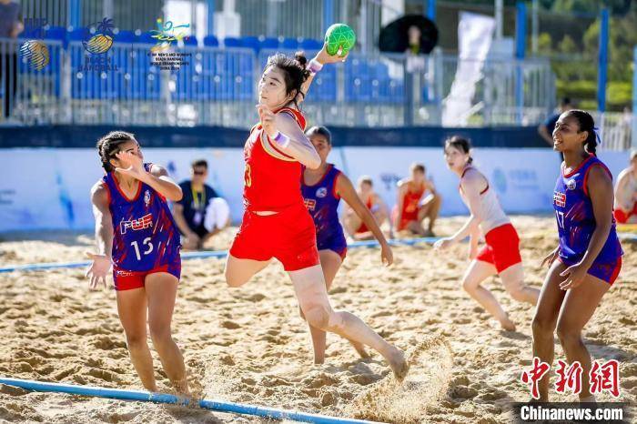 目标世运会进前六 中国男女沙滩手球队全力备战