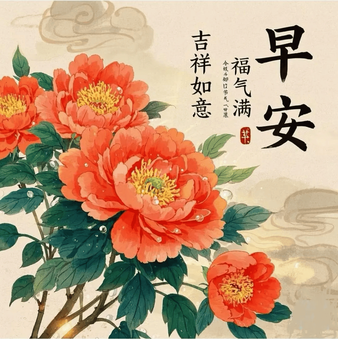 18张2025今日最新版超漂亮早安早上好精选图片祝福