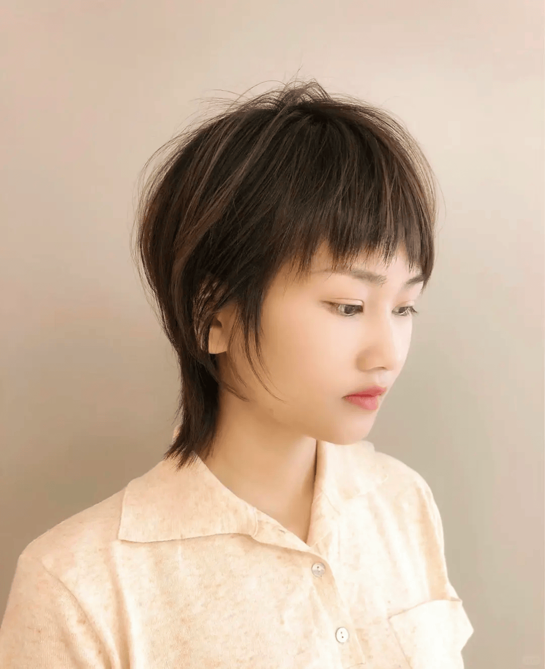 个性十足狼尾短发,酷飒街头风,男女皆可酷