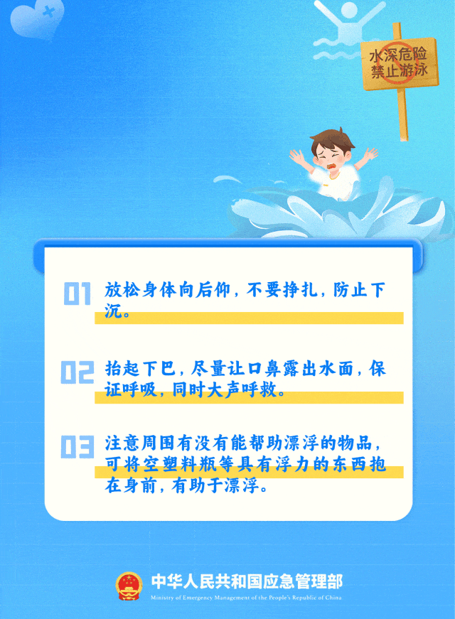 【安全提示】防溺水知识点快学起来！