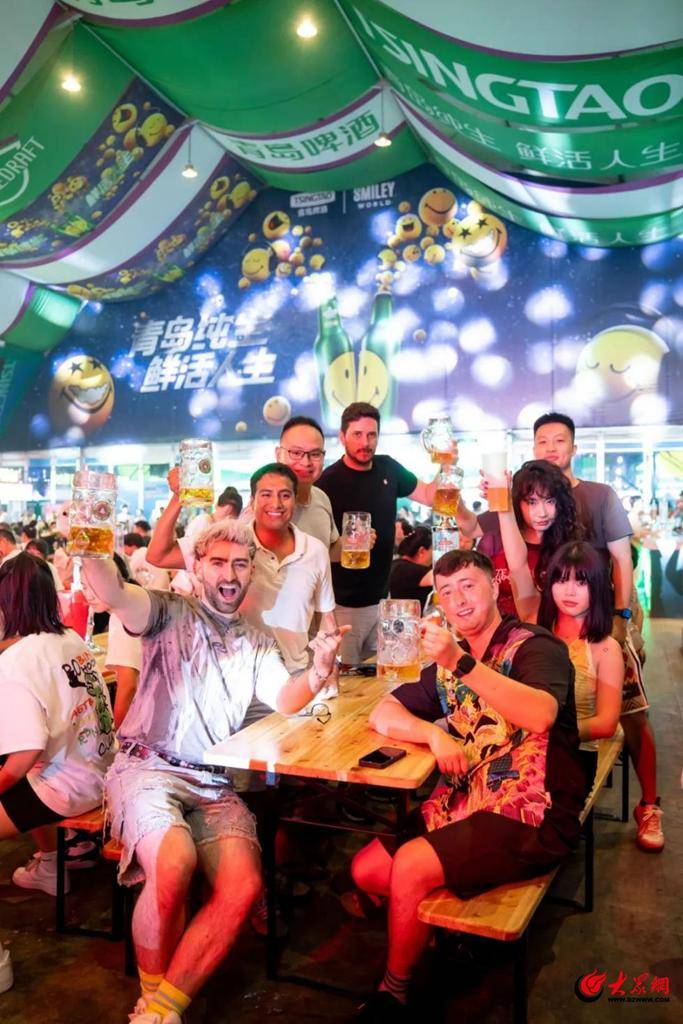青岛西海岸新区金沙滩啤酒城这些声音，藏着夏天最野的快乐