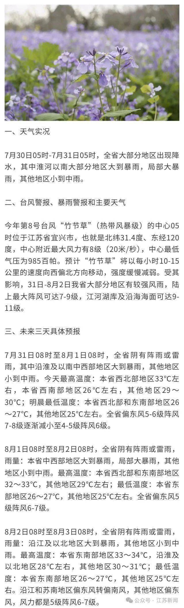 台风“竹节草”正穿越江苏！南京地铁：或限速、临时停运