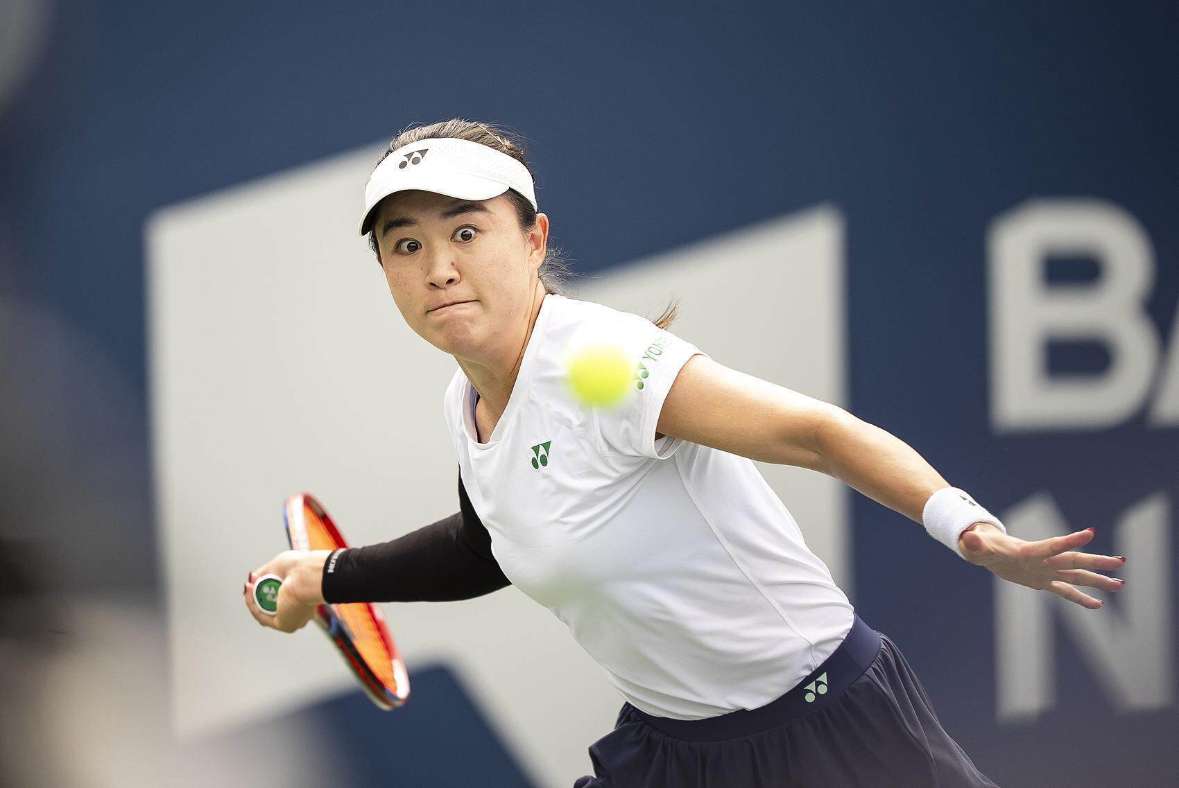 朱琳创历史！首进WTA1000蒙特利尔站女单16强，状态强势回归