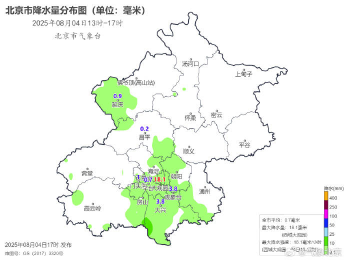 北京的雨到哪了？未来1小时降水主要在北部山区及平原地区越早知道越好