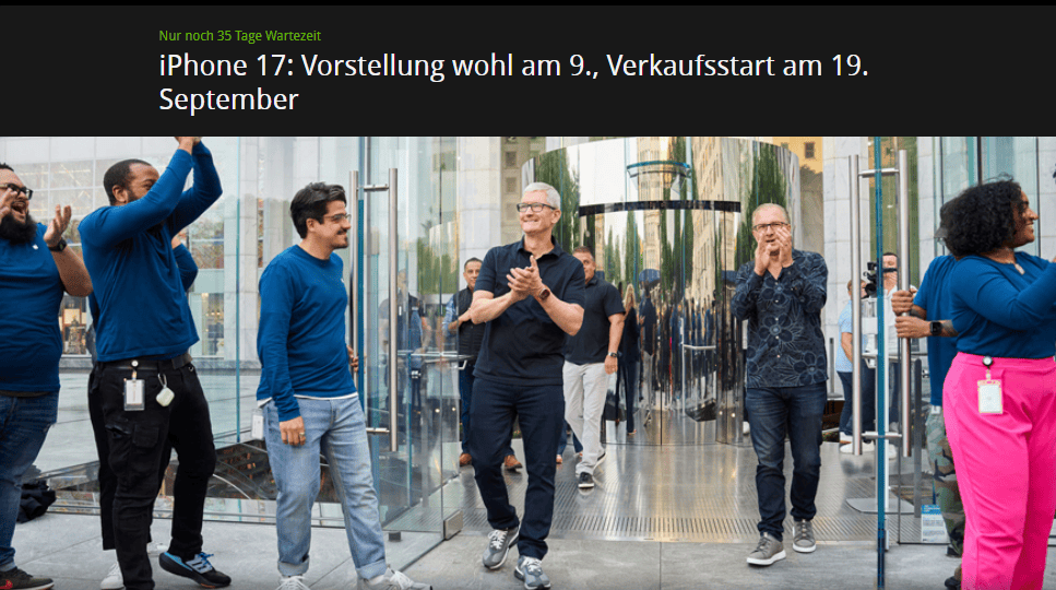 刚刚！苹果发布会定档9月，iPhone 17终于不挤牙膏了？