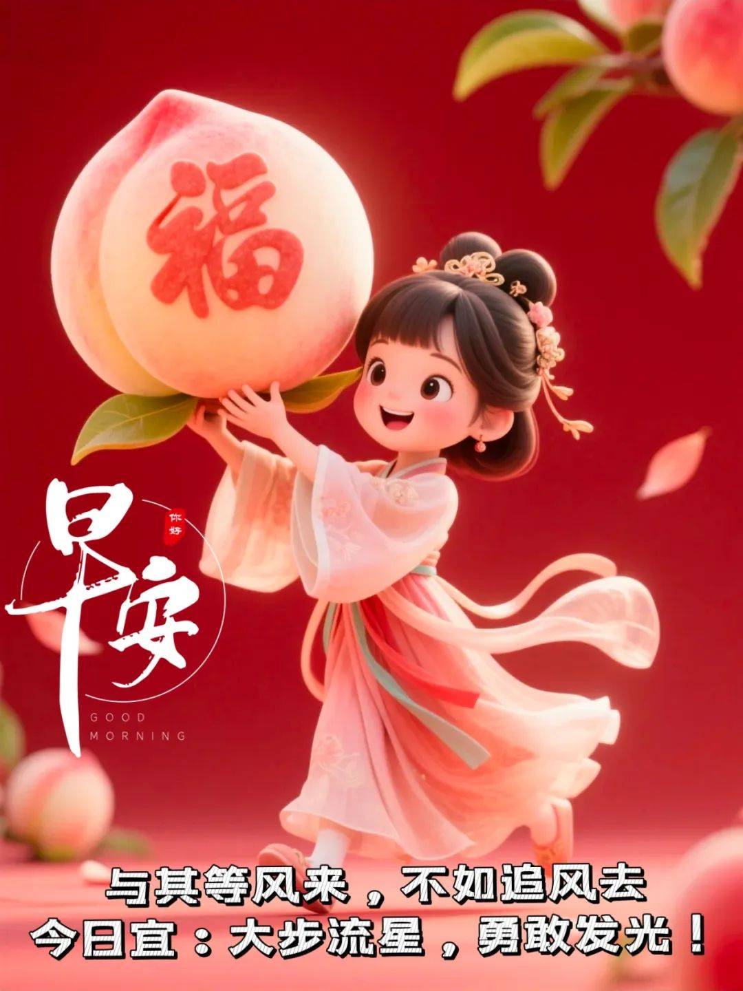 8月12日最漂亮早上好动态表情图片大全,早晨好动图美图大全