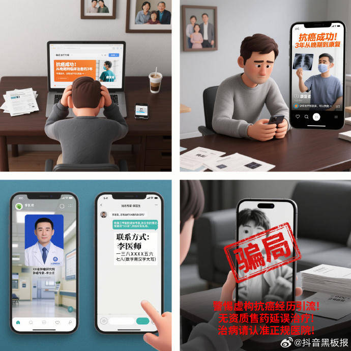 抖音提醒：这几类伪医疗视频是引流陷阱，需警惕！