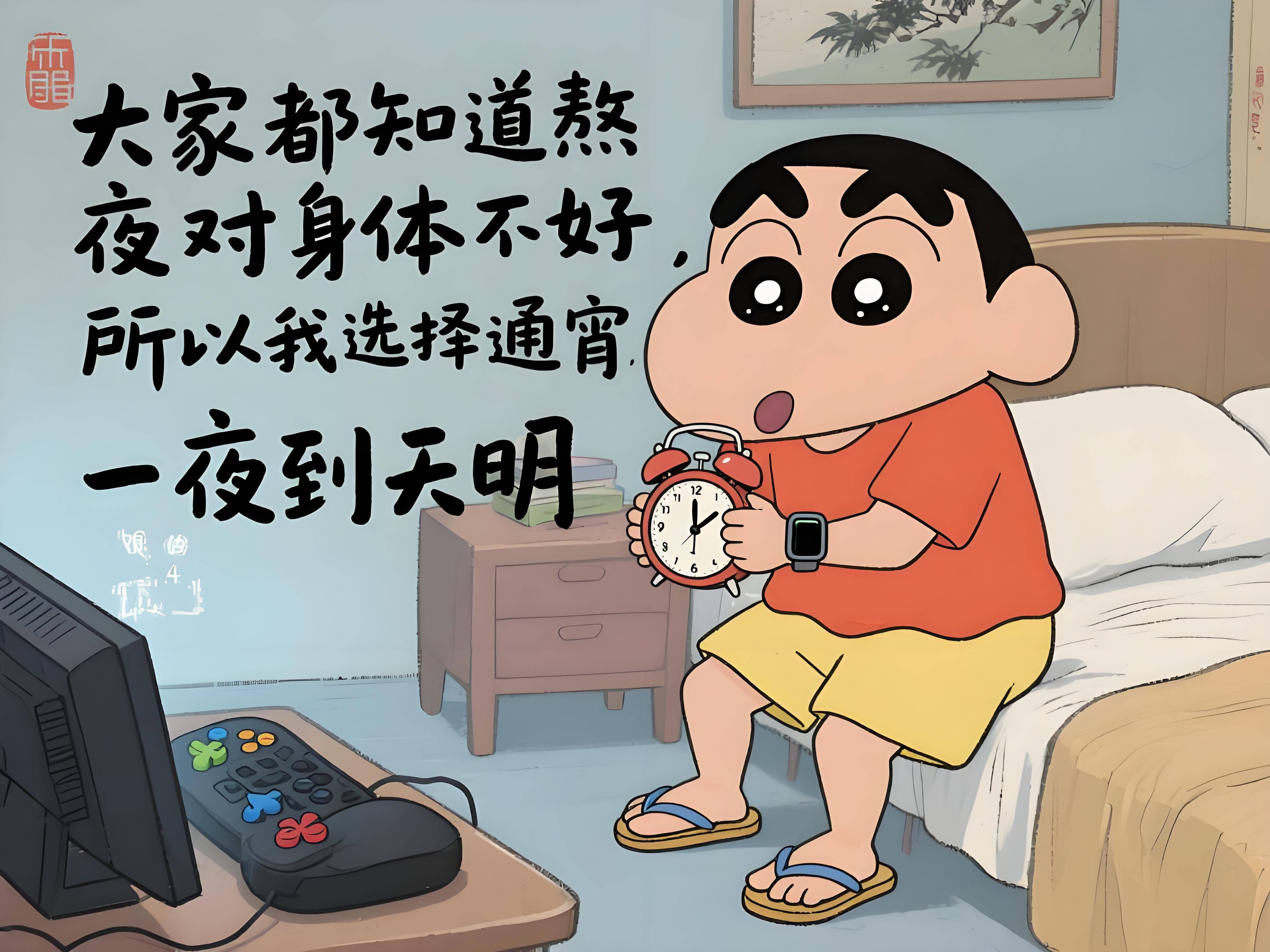 大家都知道熬夜对身体不好,所以我选择通宵,一夜到天明我发誓我明天