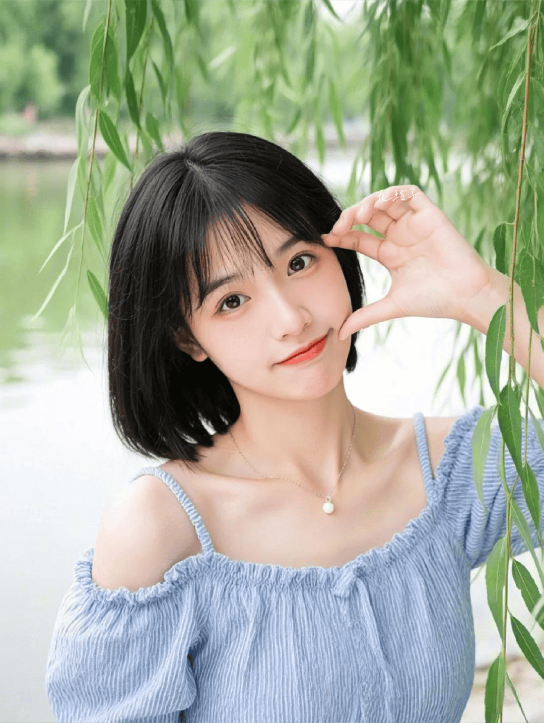 超减龄初恋发齐肩短发,非常柔美,清爽可爱型