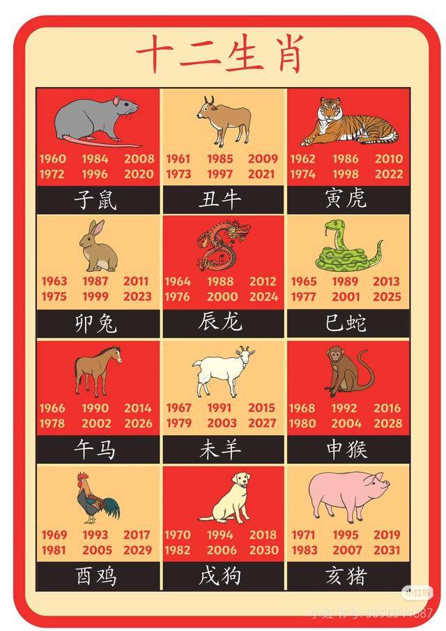 十二生肖命运运势解析图(十二生肖命运运势解析图片)