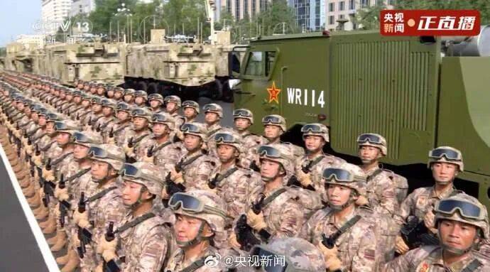 “正义必胜!和平必胜!人民必胜!”直击九三阅兵现场_习近平_方队_韩胜延