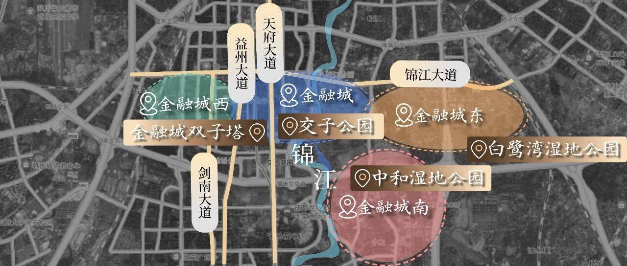金融城东、金融城南、金融城西,傻傻分不清楚?_板块_林家坝_大道