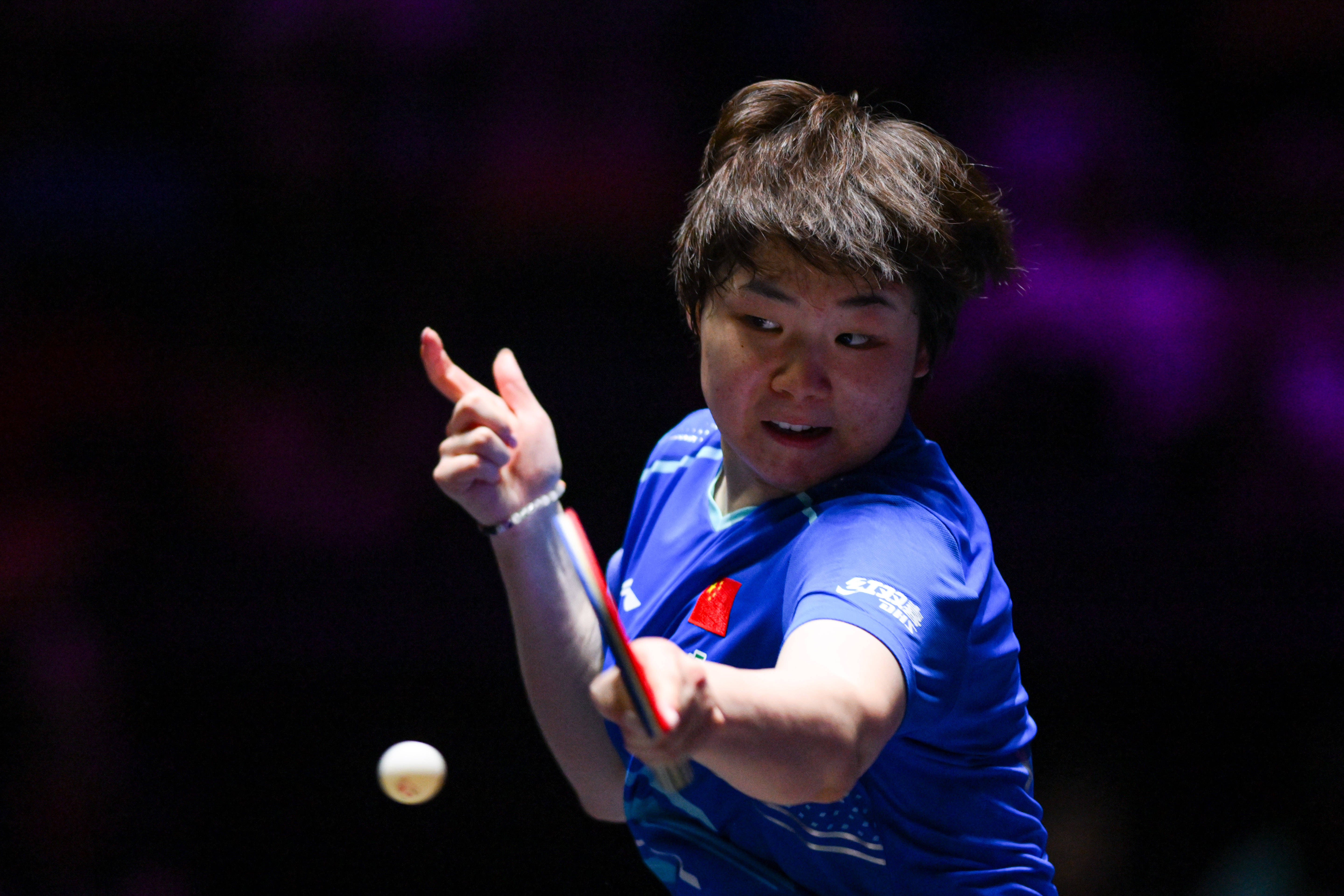 （体育）乒乓球——WTT澳门冠军赛：蒯曼晋级女单半决赛