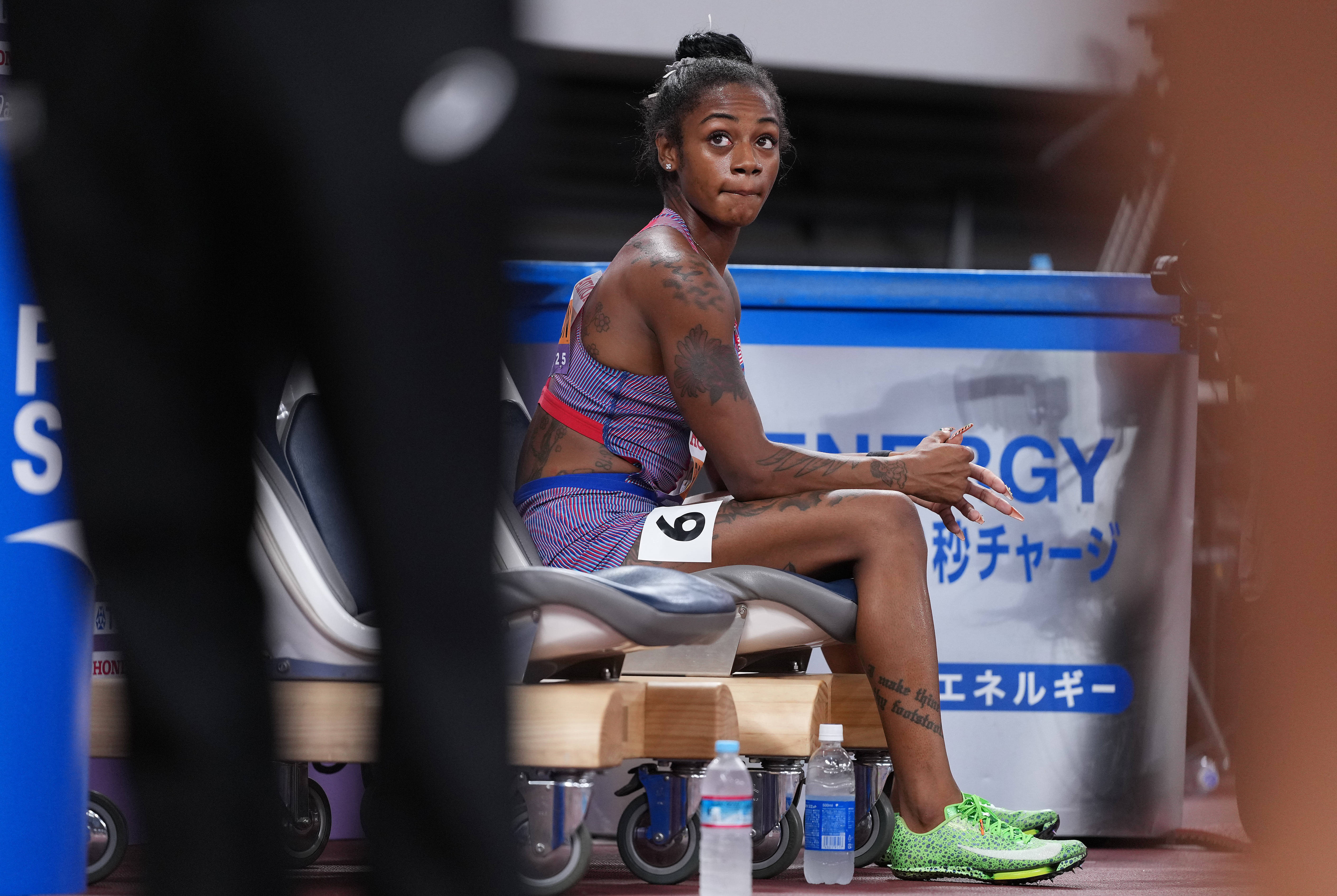 （田径世锦赛）女子100米半决赛赛况