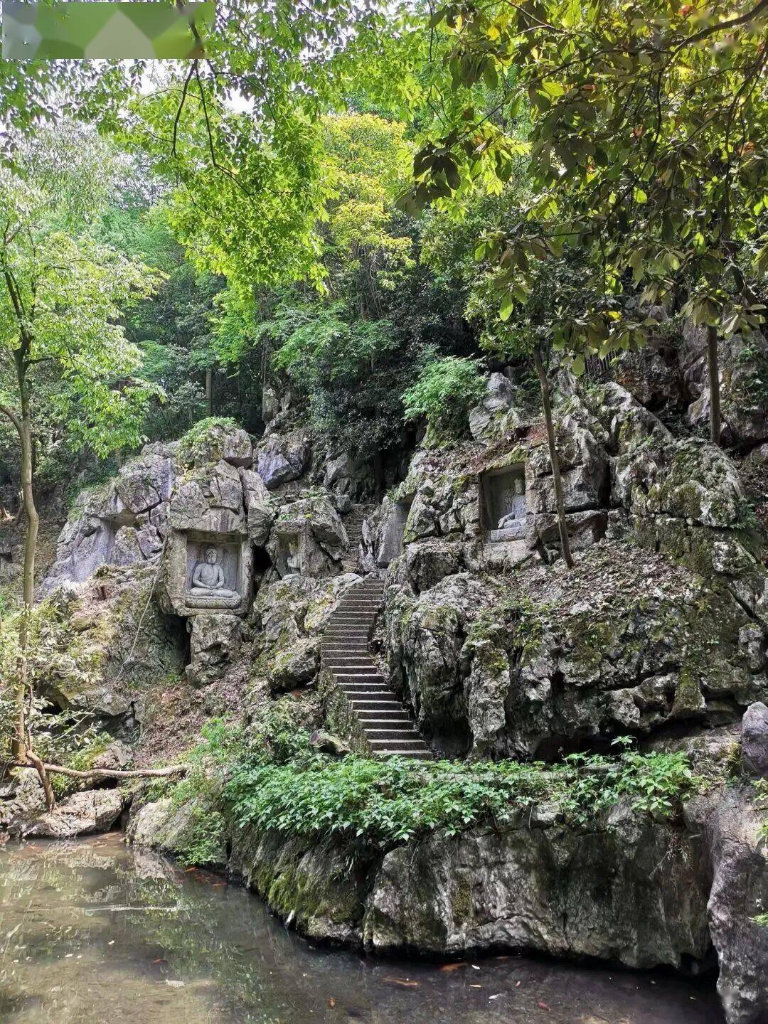 某年夏日登宝石山过葛岭抱扑道院栖霞岭山