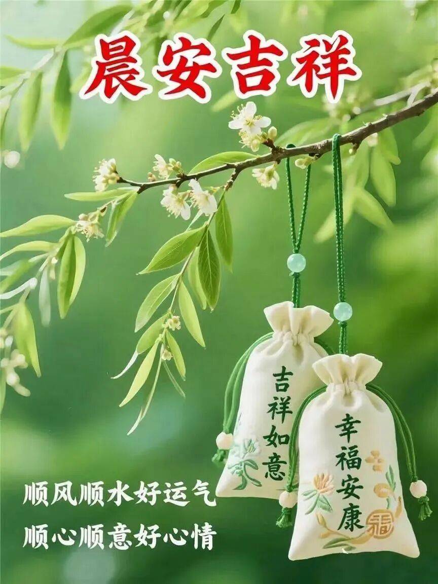 早安图片100张,送上幸福和吉祥!