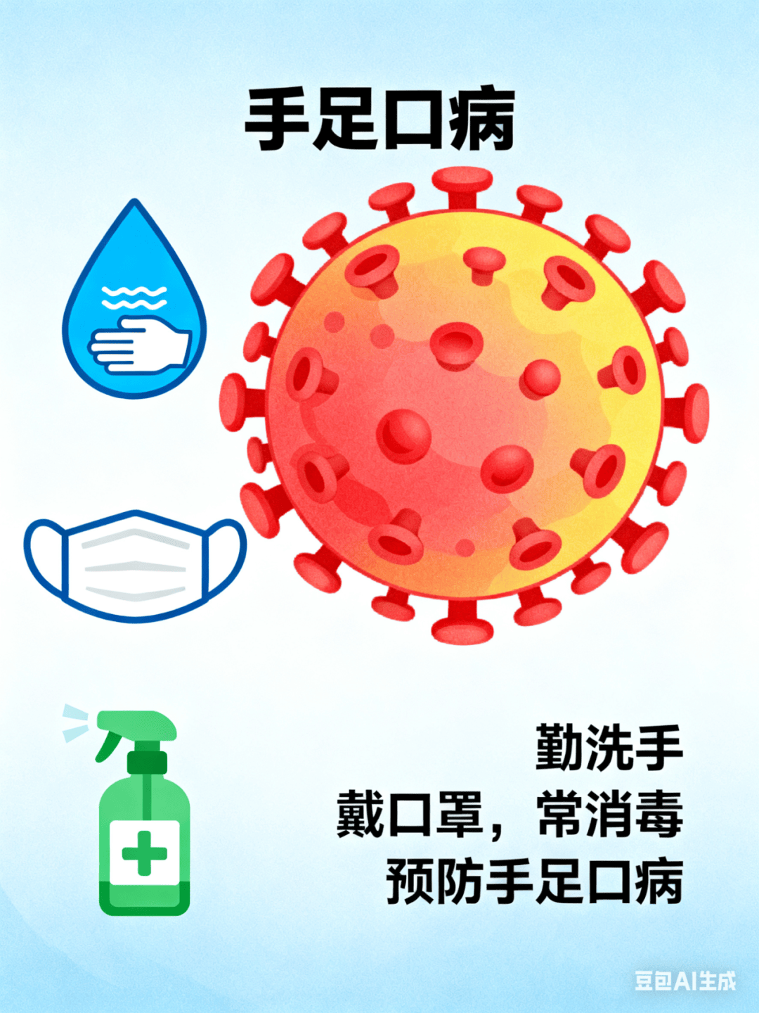 幼儿园秋季传染病预防知识宣传,请家长们注意
