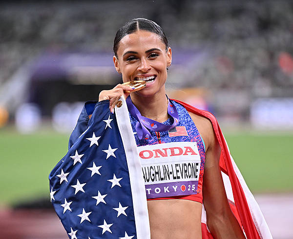 田径世锦赛|六破400米栏世界纪录后转项,麦克劳克林逼近400米人类极限 田径世锦赛|六破400米栏世界纪录后转项,麦克劳克林逼近400米人类极限