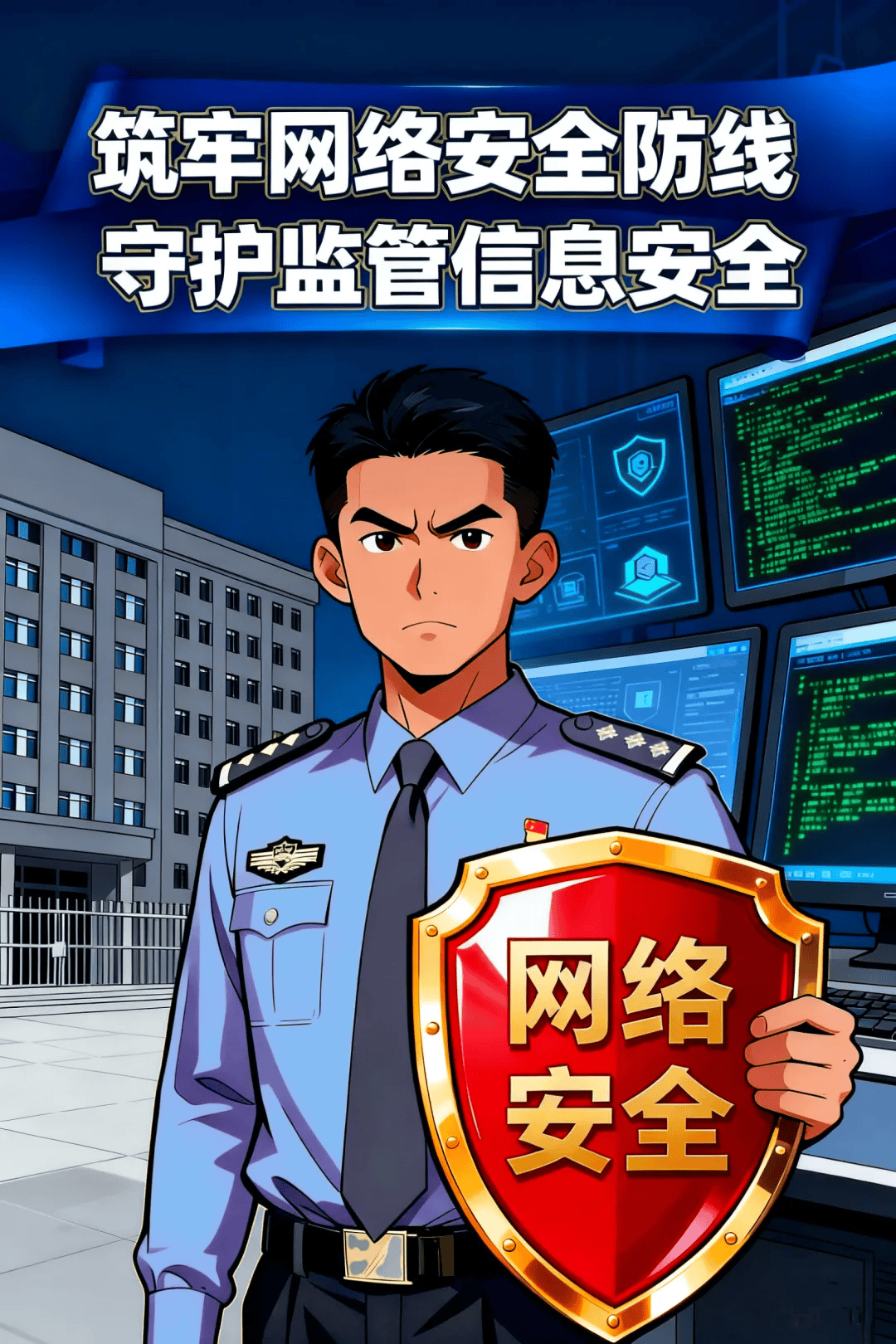 ai民警告诉你,如何筑牢网络安全防线