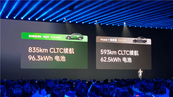 雷军：不买小米YU7的 可以考虑特斯拉Model Y和理想i6