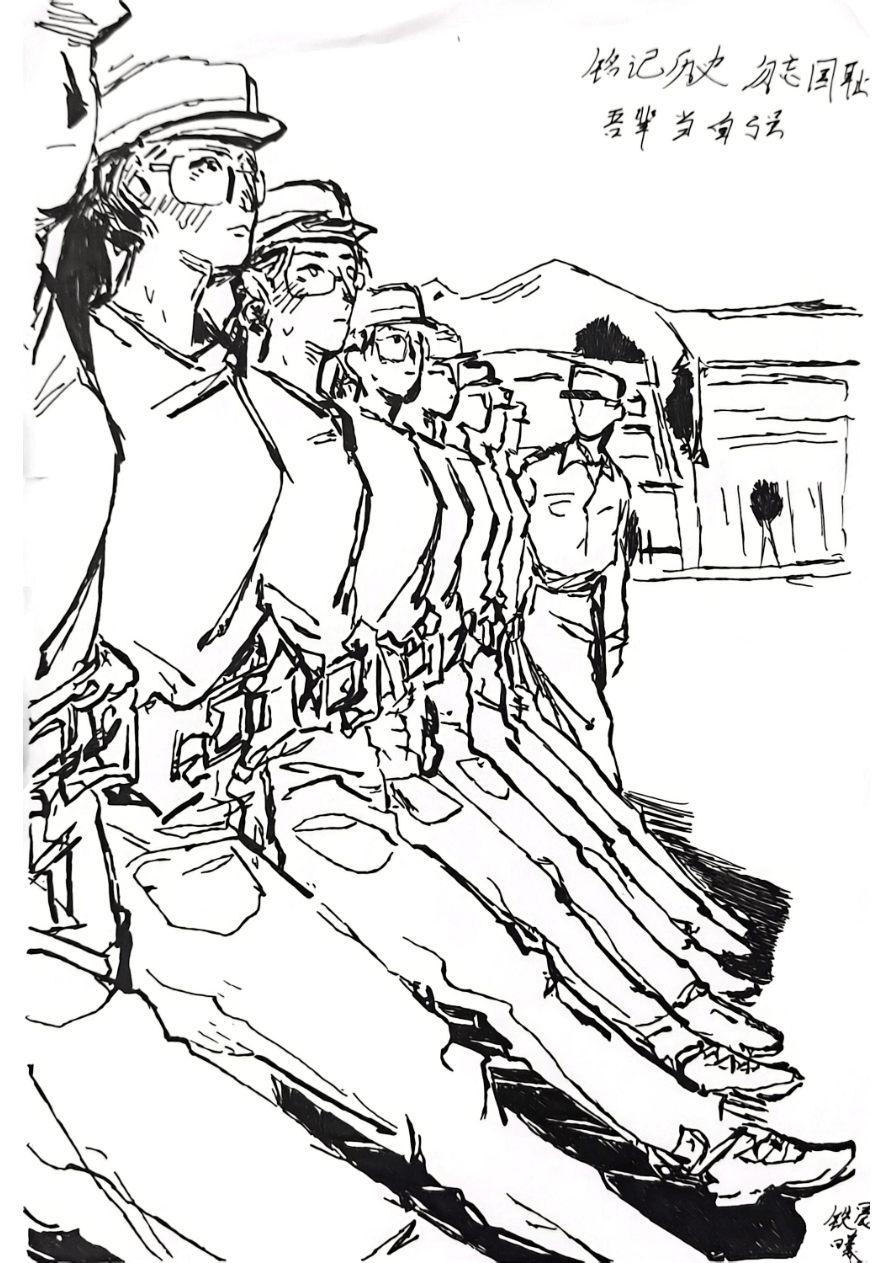 江门校区军训动态