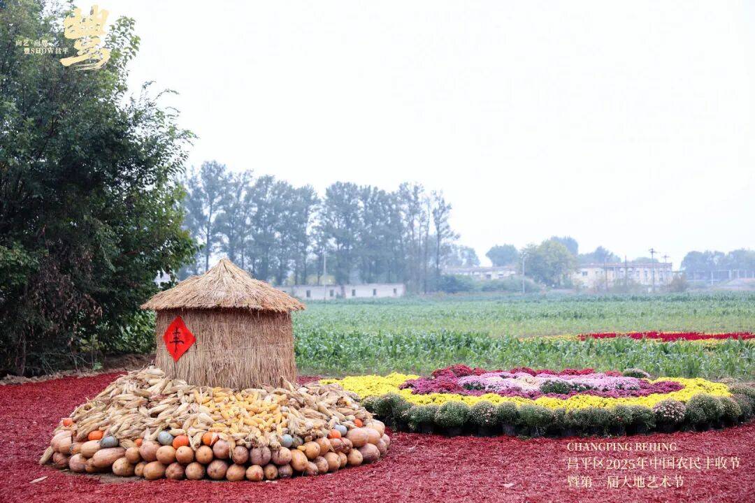 丰收礼赞，沃野盈仓！昌平区2025年中国农民丰收节暨第二届大地艺术节启幕