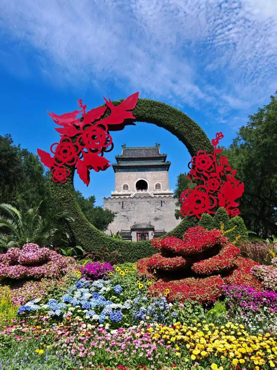 喜迎国庆 一起看东城国庆花景打卡图鉴