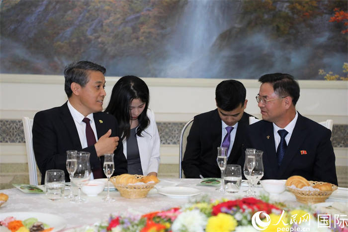 朝鲜举行庆祝中华人民共和国成立76周年招待会