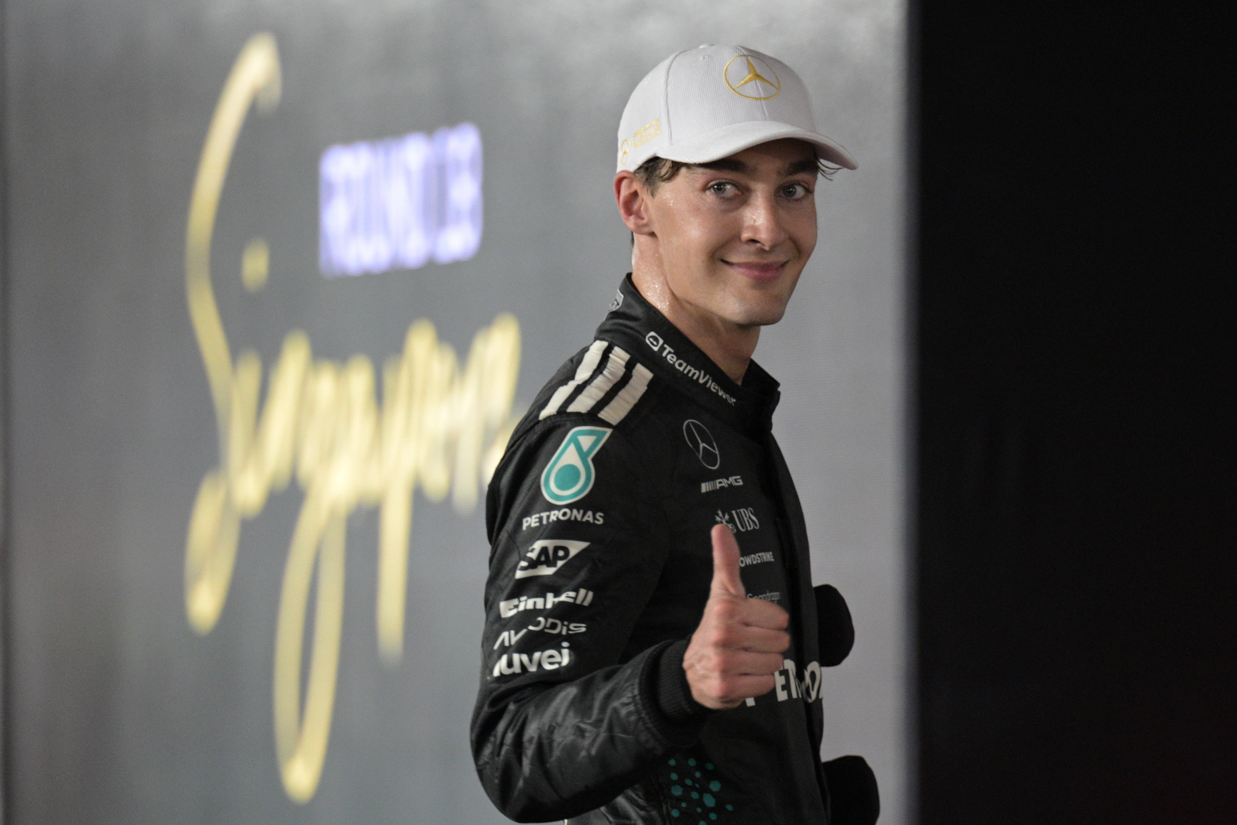 —f1新加坡大奖赛:梅赛德斯车队英国车手拉塞尔夺冠