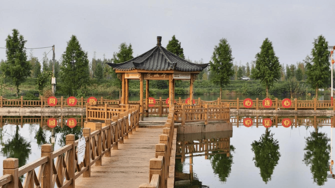 旧城里村党群服务中心航拍旧城里村