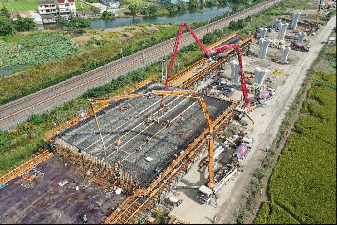 嘉兴市域铁路建设双线并进，多个标段加速推进
