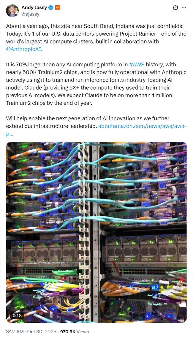 刚刚，亚马逊的“AI转折点”出现了？