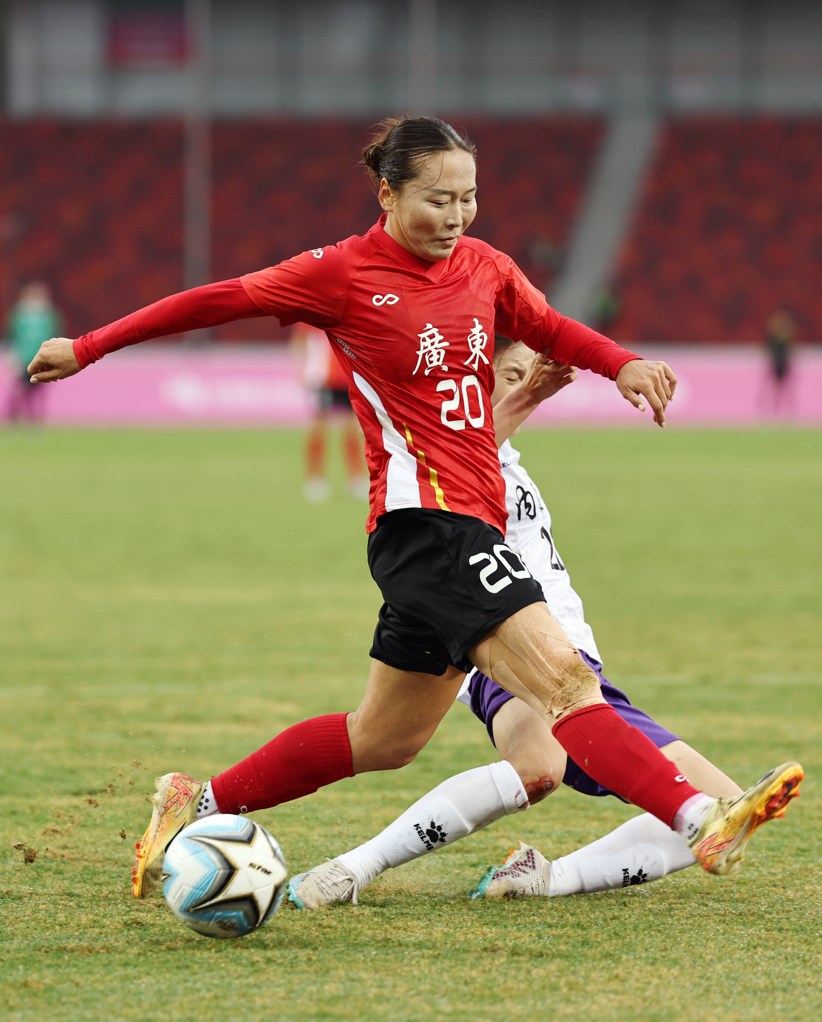—女子成年组小组赛:广东队胜内蒙古队