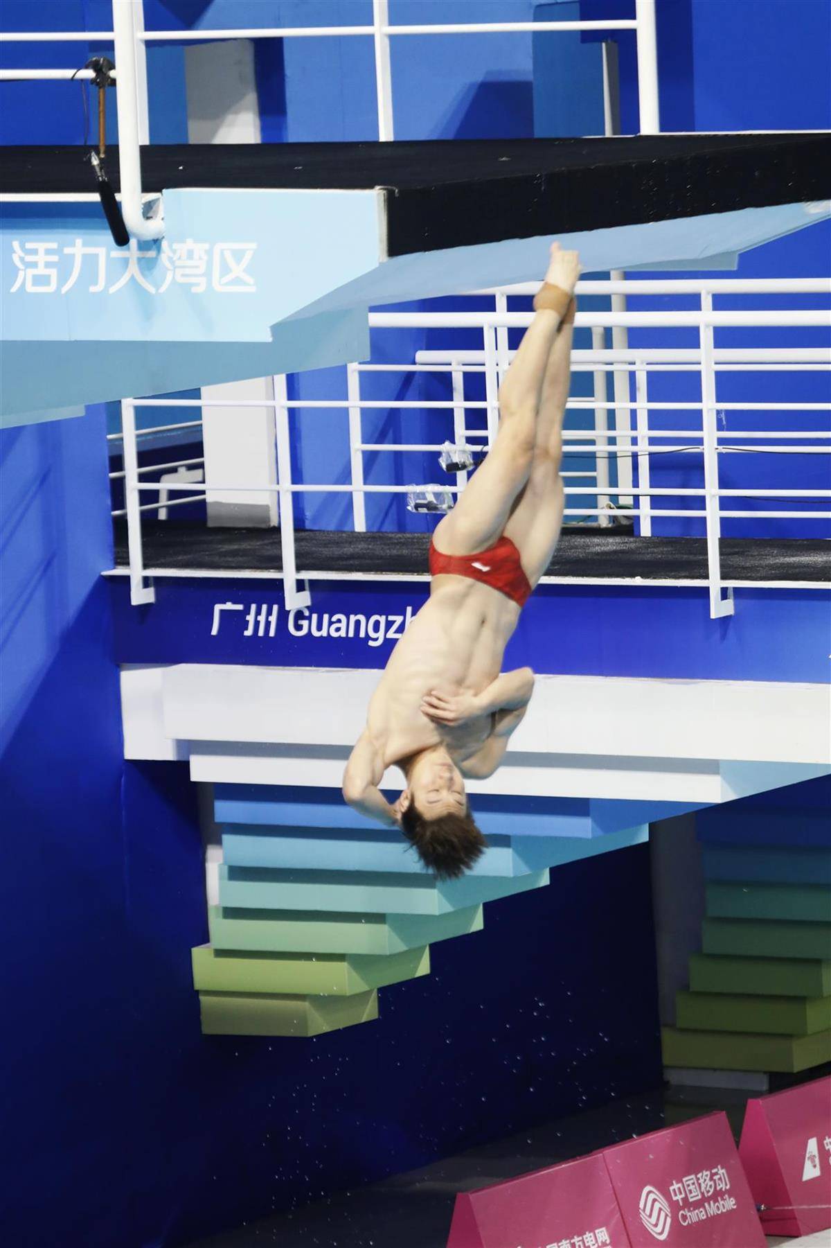 王宗源勇夺跳水男子1米板冠军,湖北队收获十五运会第二金