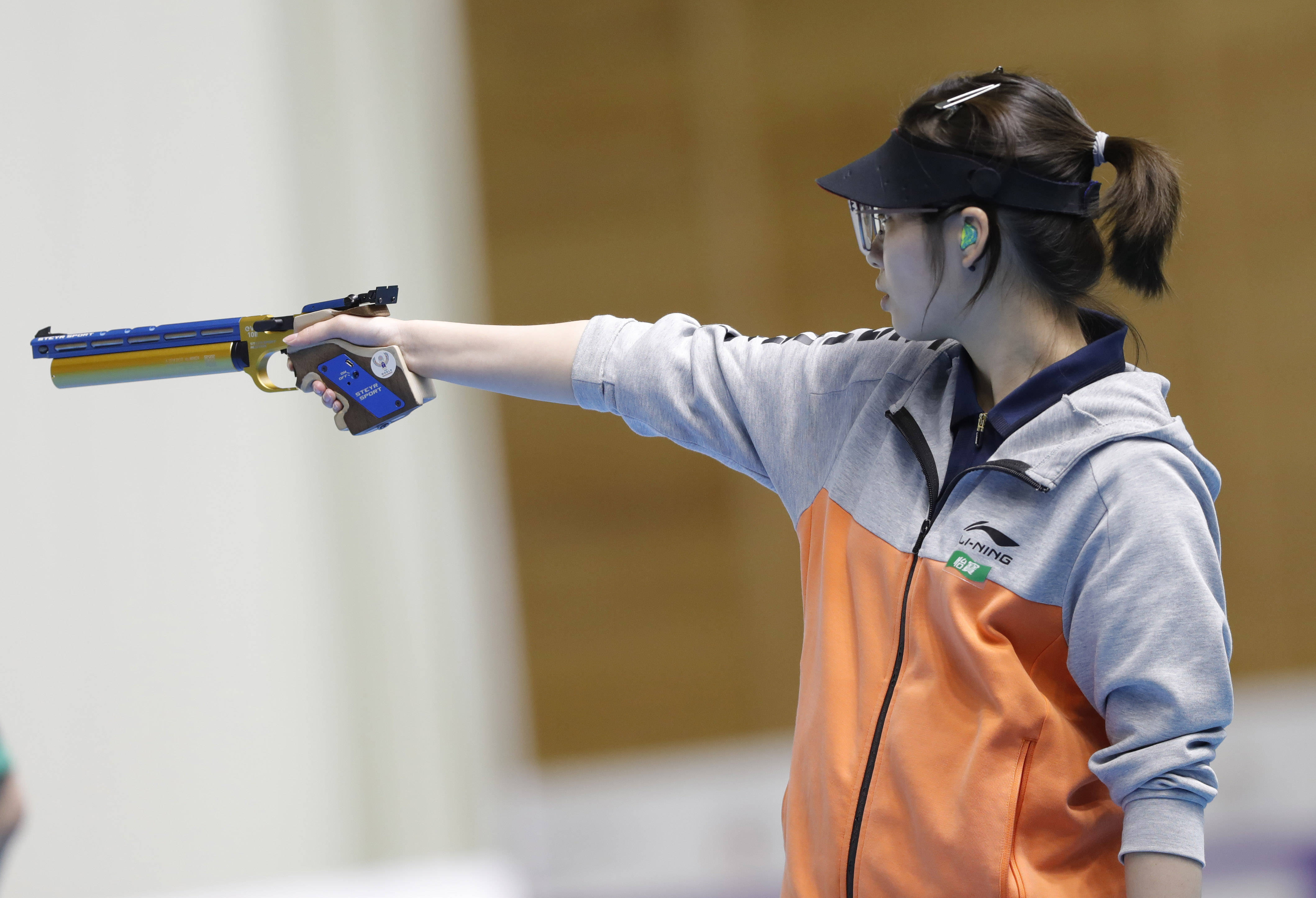 （体育）射击——世锦赛：姚千寻获女子10米气手枪决赛冠军